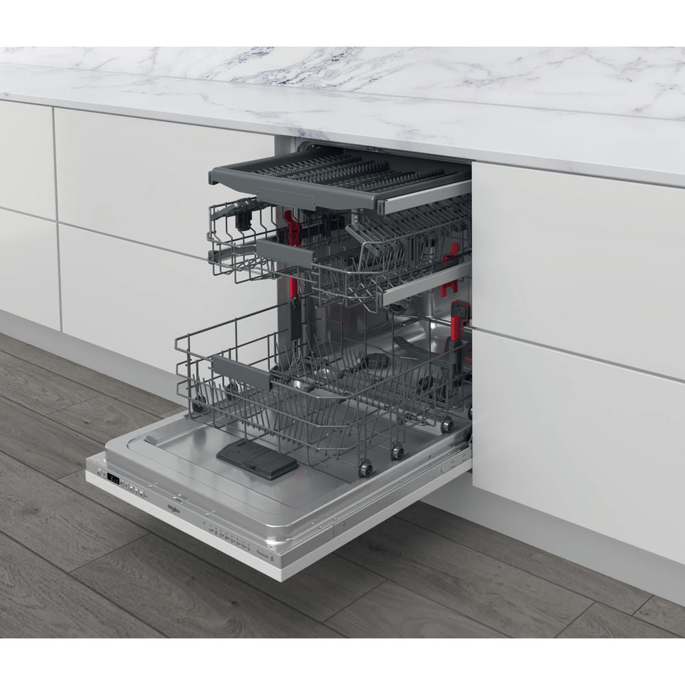 Whirlpool WIC 3C33 PFE UK Entièrement intégré 14 couverts