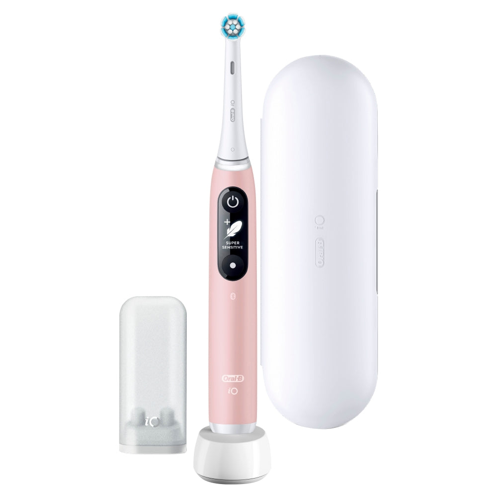 Oral-B 445197 brosse à dents électrique Adulte Brosse à dents vibrante Rose, Blanc
