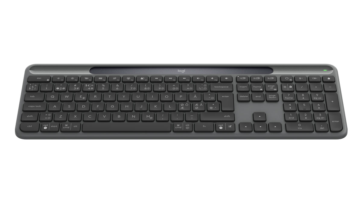 Logitech Signature Slim Solar+ K980 Clavier Sans Fil, Graphite