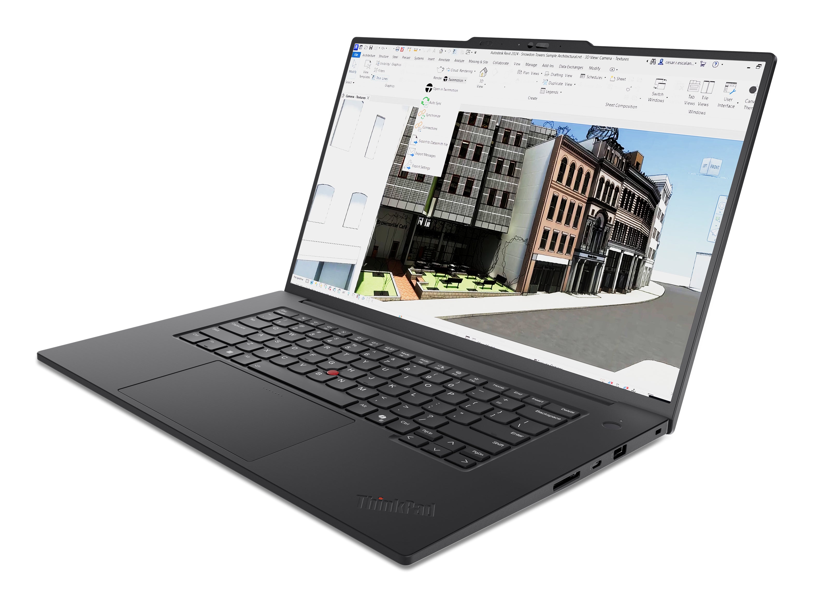 Lenovo ThinkPad T1g Gen 8 Intel Core Ultra 9 285H Ordinateur portable 40,6 cm (16") WUXGA 64 Go LPDDR5x-SDRAM 2 To SSD NVIDIA GeForce RTX 5060 Wi-Fi 7 (802.11be) Windows 11 Pro Allemand Noir