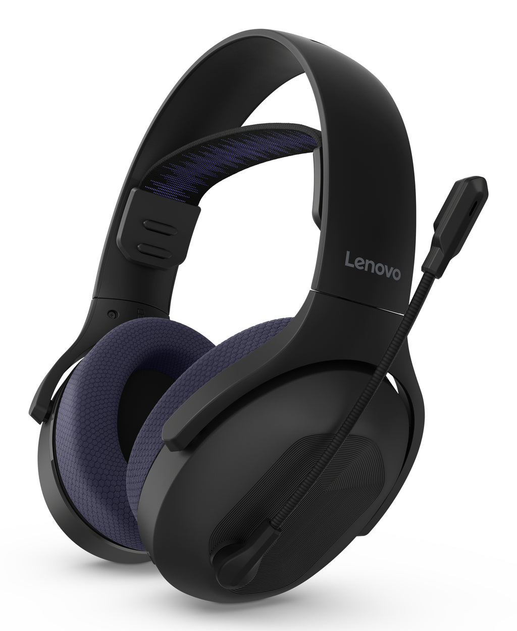Lenovo Legion H410 Casques Sans fil Arceau Gaming USB Type-C Bluetooth Noir, Violet
