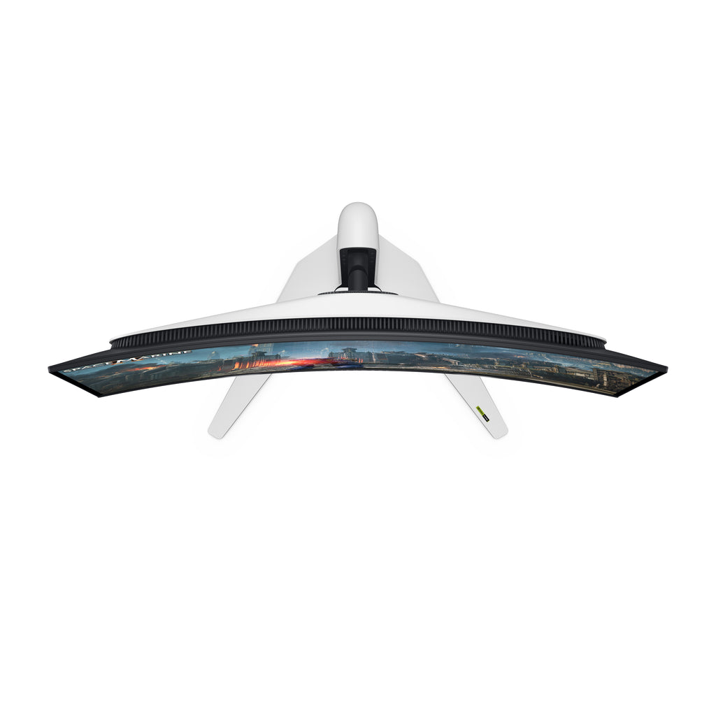 Alienware AW3225QF écran plat de PC 81,3 cm (32") 3840 x 2160 pixels 4K Ultra HD QD-OLED Noir, Blanc