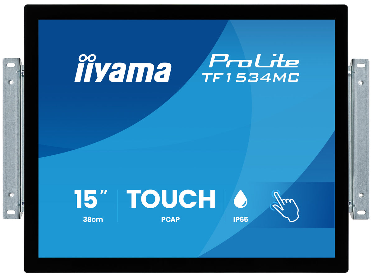 iiyama ProLite TF1534MC-B8X écran plat de PC 38,1 cm (15") 1024 x 768 pixels Écran tactile