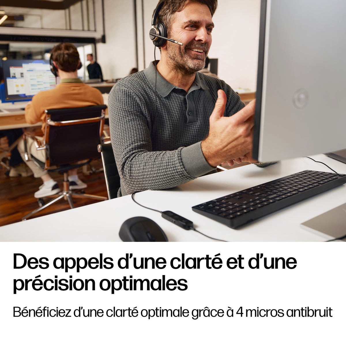 HP Poly Mission 825 Micro-casque Filaire USB Binaural