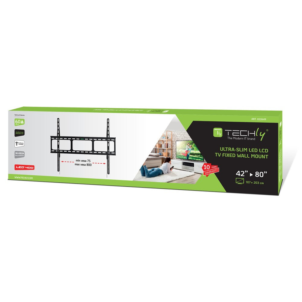 Support pour Téléviseur ICA-PLB 860 jusqu'à 80 pouces, Noir