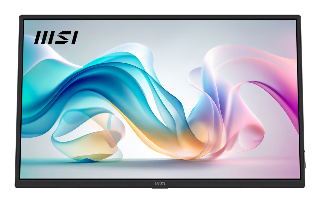 MSI PRO MP165DE E6 téléviseur et moniteur portables Moniteur portable Noir 39,6 cm (15.6") LED 1920 x 1080 pixels