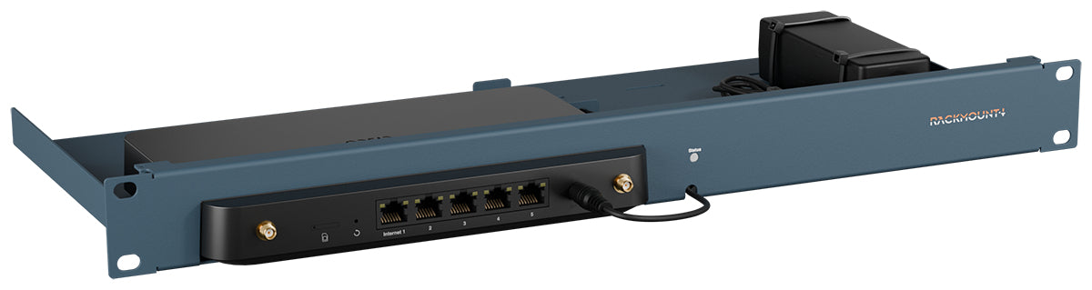 Équerre de Fixation Rackmount.IT RM-CI-T26, Couleur Bleu