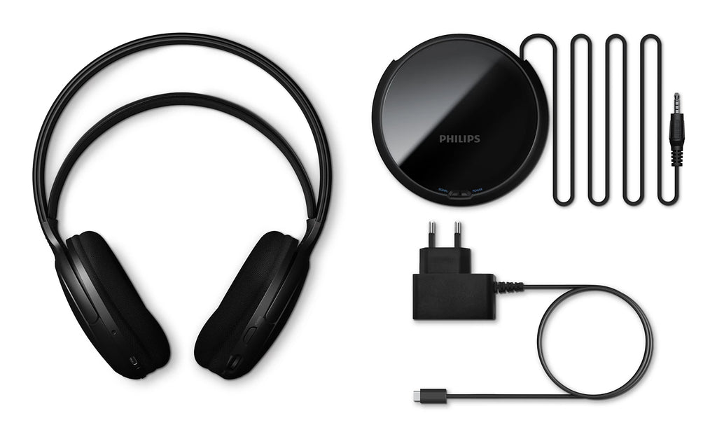 Philips SHC5200M2/12 casque Sans fil Arceau TV USB Type-C Noir