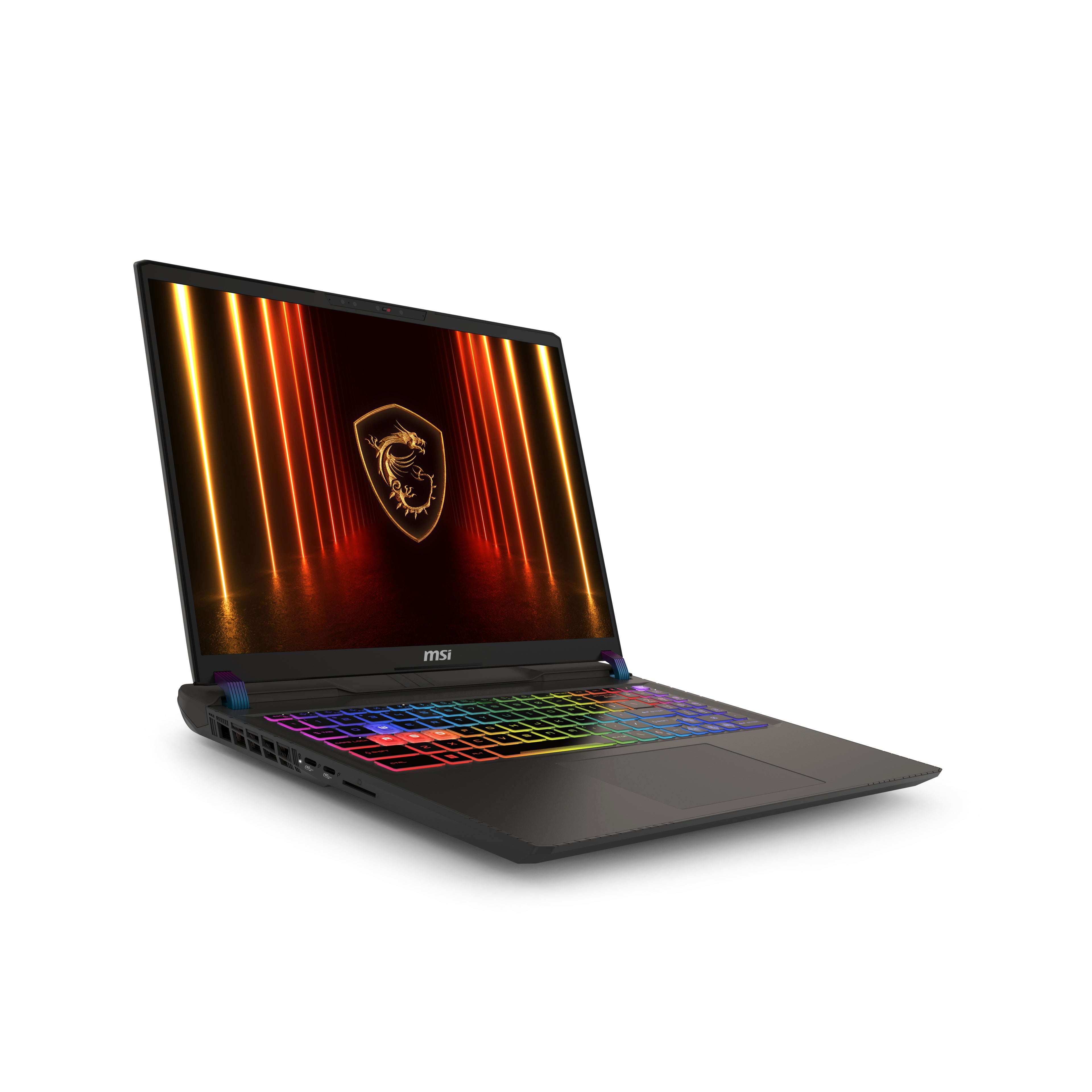 MSI Vector A16 HX A8WHG 004US AMD Ryzen™ 9 8940HX Ordinateur portable 40,6 cm (16") Quad HD+ 16 Go DDR5-SDRAM 1 To SSD NVIDIA GeForce RTX 5070 Ti Wi-Fi 6E (802.11ax) Windows 11 Home Gris