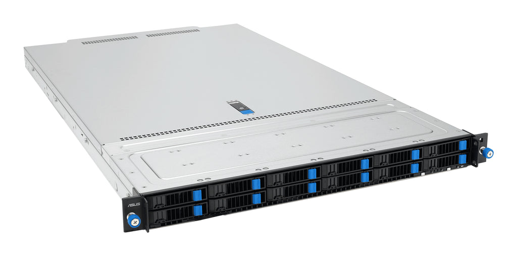 ASUS RS700A-E13-RS12U Serveur Rack 1U LGA 6096P Noir et Argent