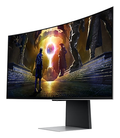Samsung Samsung LS34DG850SUXDU écran plat de PC 86,4 cm (34") 3440 x 1440 pixels OLED Argent