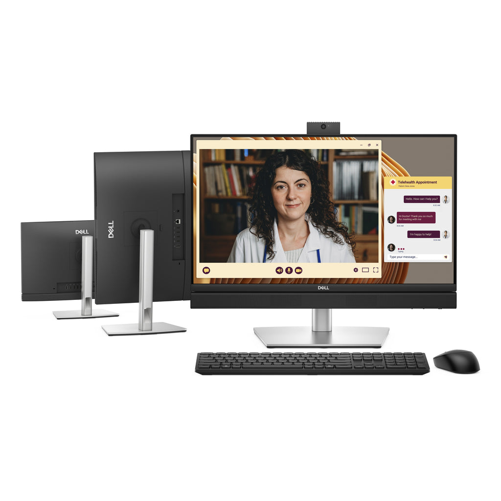DELL Pro QC24251 Intel® Core™ i5 i5-14500T 61 cm (24") 1920 x 1080 pixels PC All-in-One 16 Go DDR5-SDRAM 512 Go SSD Windows 11 Pro Wi-Fi 6E (802.11ax) Noir