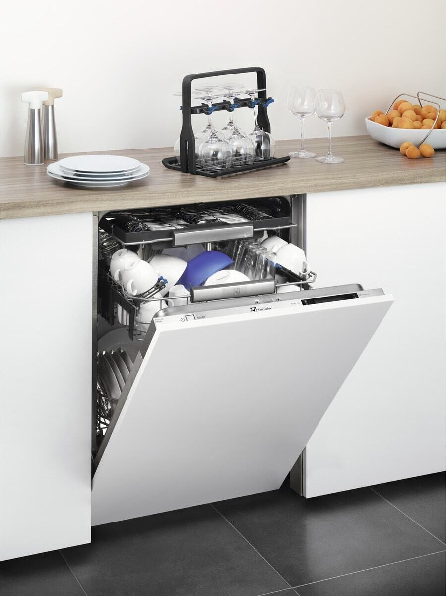 Electrolux E9DHGB01 pièce et accessoire de lave-vaisselle Gris Panier à à verre à vin et tasse