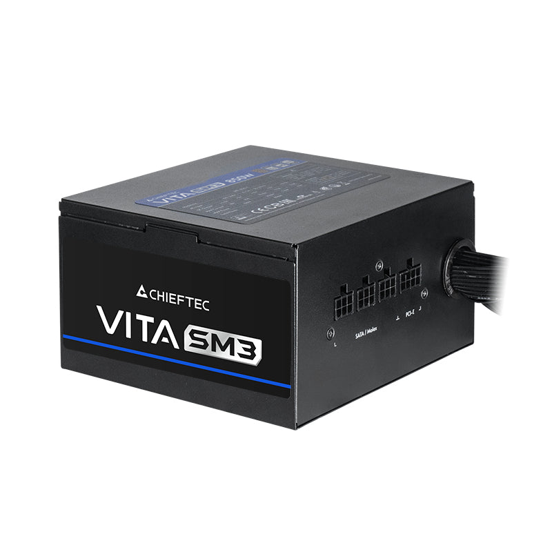 Chieftec Vita BPX-650-C unité d'alimentation d'énergie 650 W 20+4 pin ATX ATX Noir