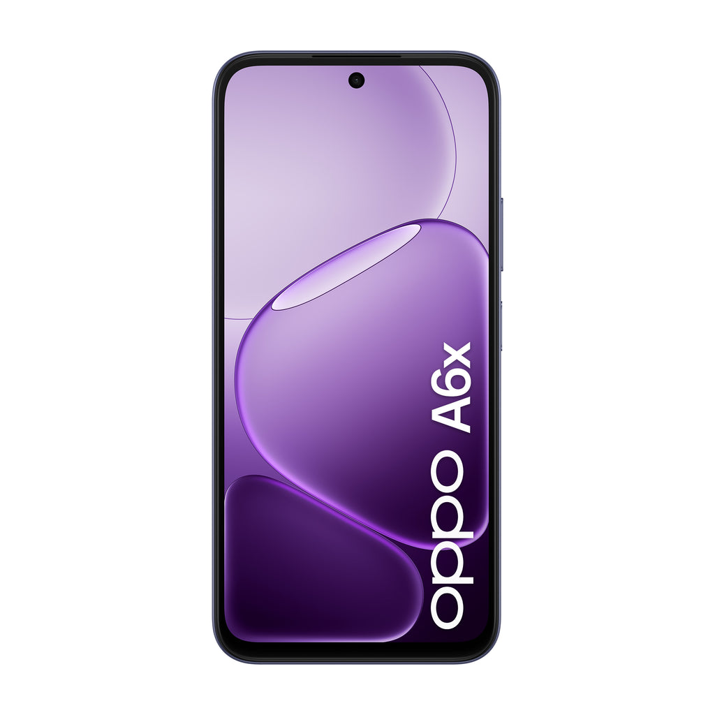 OPPO A6x 17,1 cm (6.75") Double SIM Android 15 4G USB Type-C 4 Go 128 Go 6100 mAh Violet