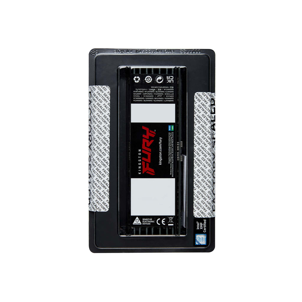 Kingston Technology FURY 128GB 7600MT/s DDR5 ECC Reg CL40 DIMM (Kit of 8) Renegade Pro Black - vue 4