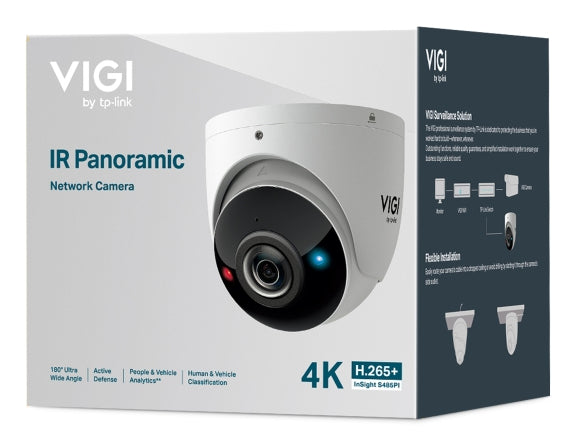TP-Link InSight S485PI Caméra de Sécurité IP Extérieure Tourelle 4K 3840 x 2160 pixels