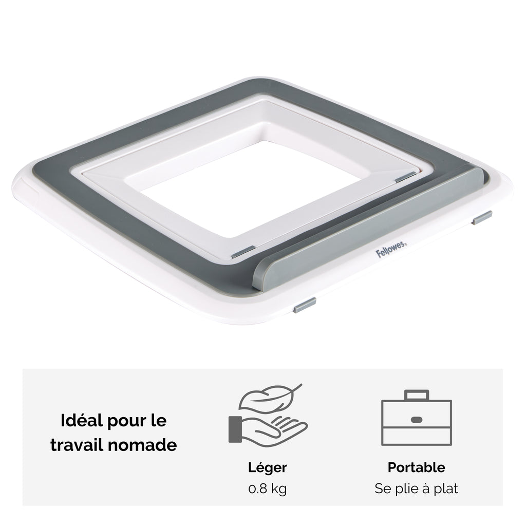 Fellowes Support QuickLift pour Ordinateur Portable I-Spire Series, Blanc