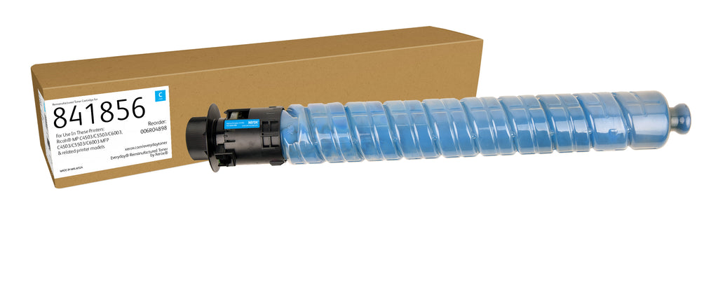 Toner remanufacturé Cyan Everyday™ de Xerox compatible avec Ricoh 841856, Capacité standard