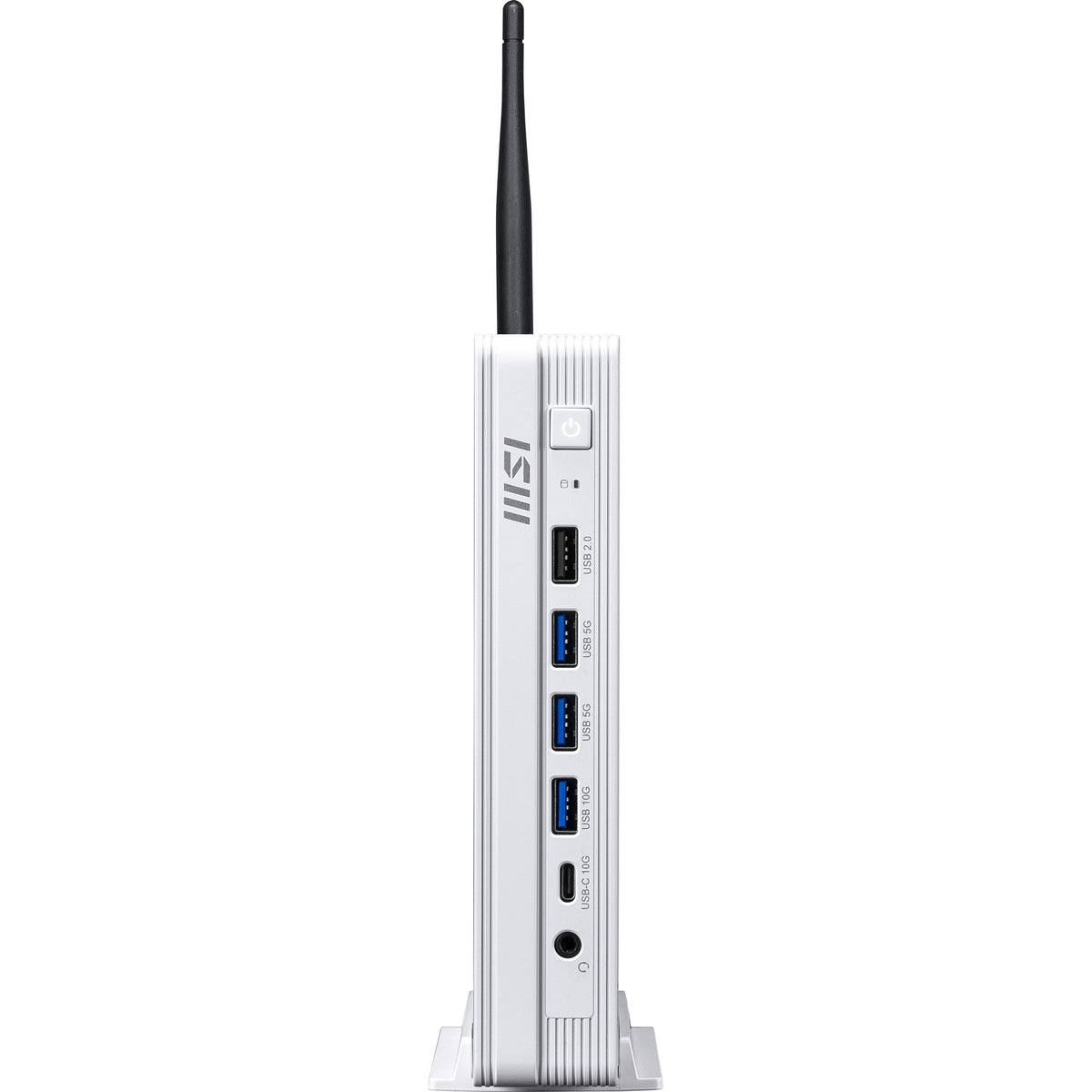 MSI PRO DP10 A14MG-007BEU PC/poste de travail Intel® Pentium® Gold G7400 1,1L mini PC Mini PC type barebone Blanc