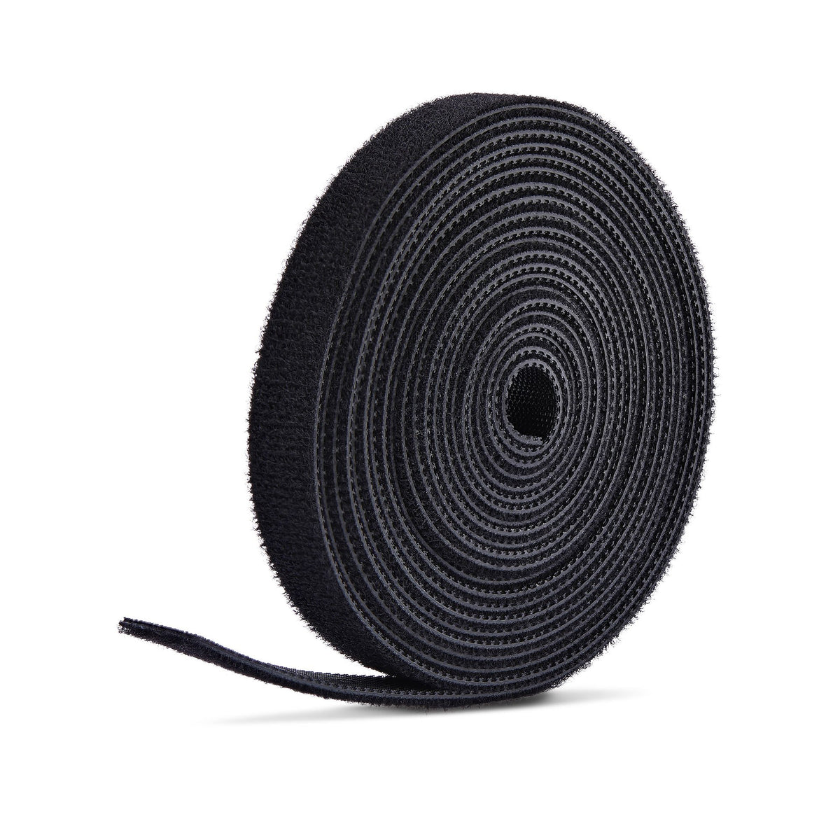 StarTech.com Rouleau de Bande Auto-Agrippante 22,8m x 1,27cm, Noir, Attaches de Câbles Réutilisables