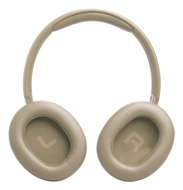 JBL Tune 730BT Casque Sans Fil Bluetooth, Arceau pour Appels et Musique, USB Type-C, Beige