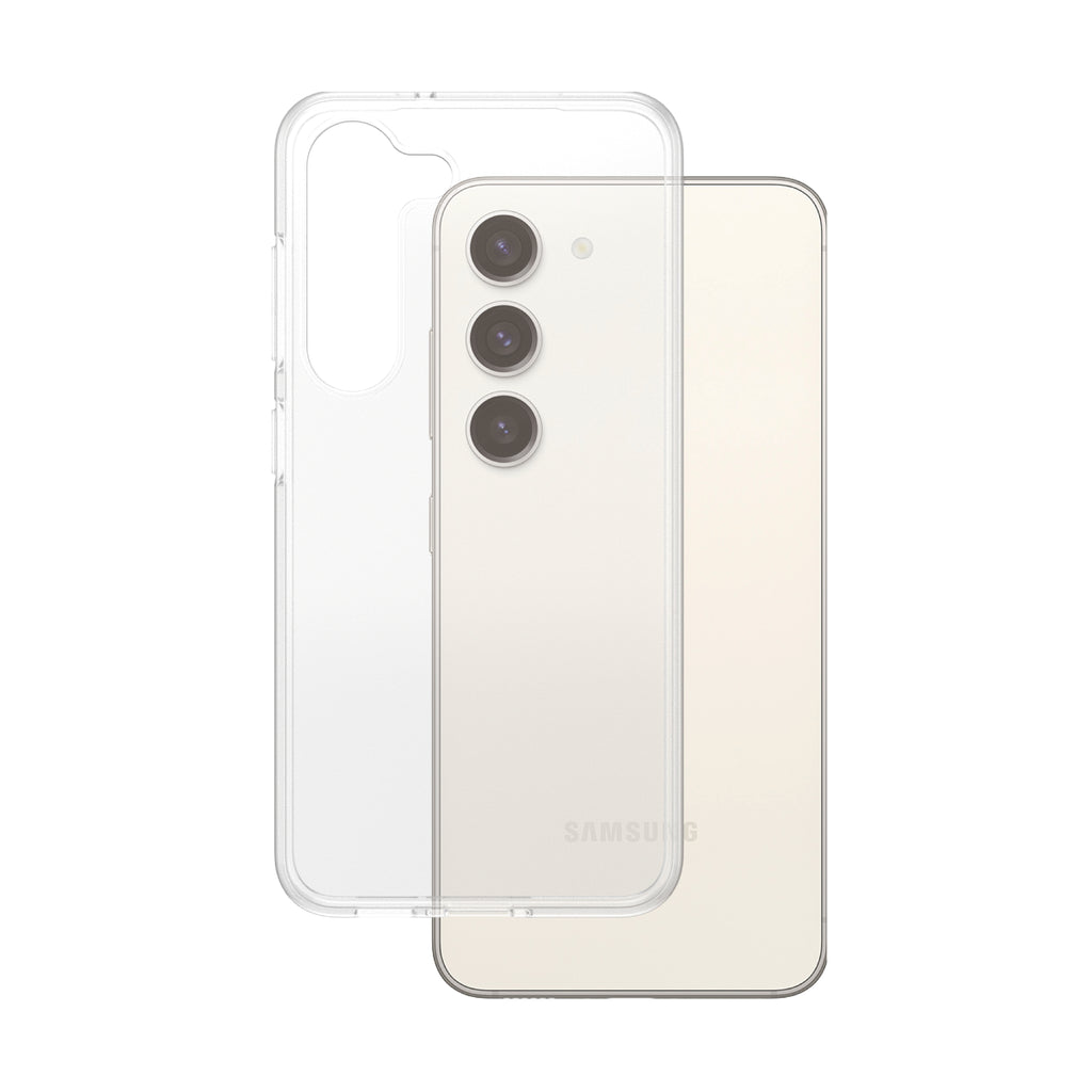 PanzerGlass SAFE. TPU Case pour Samsung Galaxy S23, Coque de Protection Transparente
