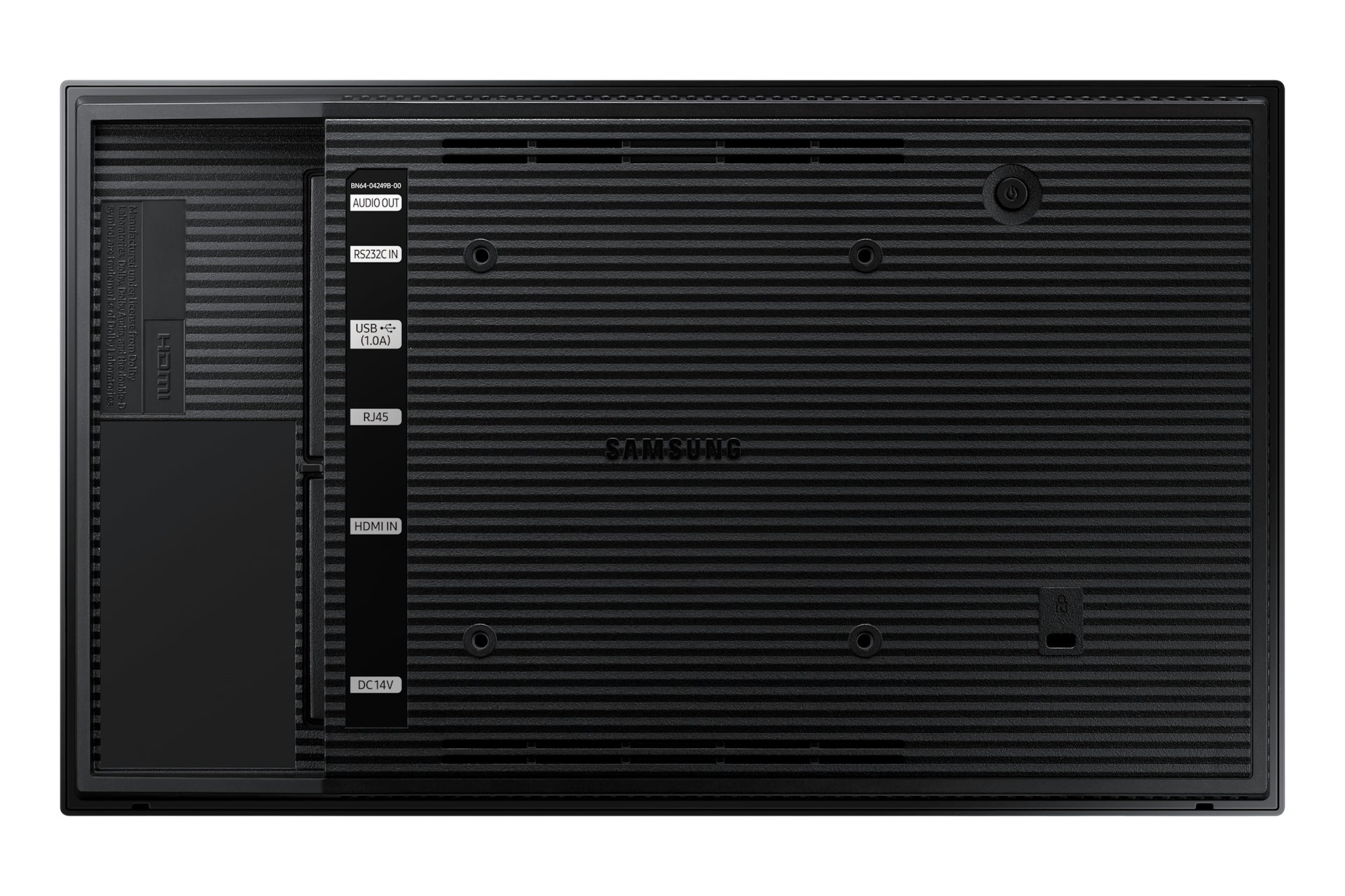 Samsung Samsung QB13C 33 cm (13") LCD Wifi 500 cd/m² Full HD Noir 16/7
