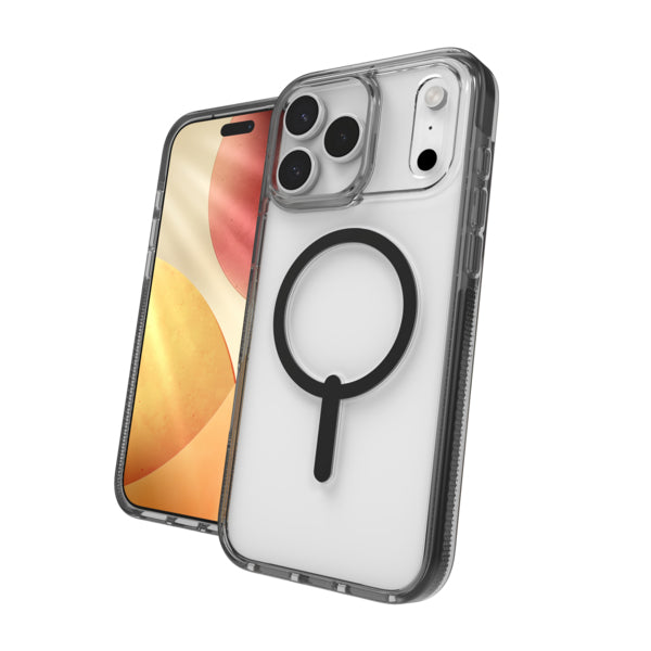 ZAGG ZAGG Santa Cruz Snap coque de protection pour téléphones portables 17,5 cm (6.9") Housse Noir, Transparent