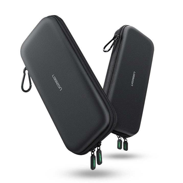 Ugreen 50974 Housse de protection pour console de jeux portable Nintendo EVA (Acétate de vinyle d'éthylène), Oxford, Vel