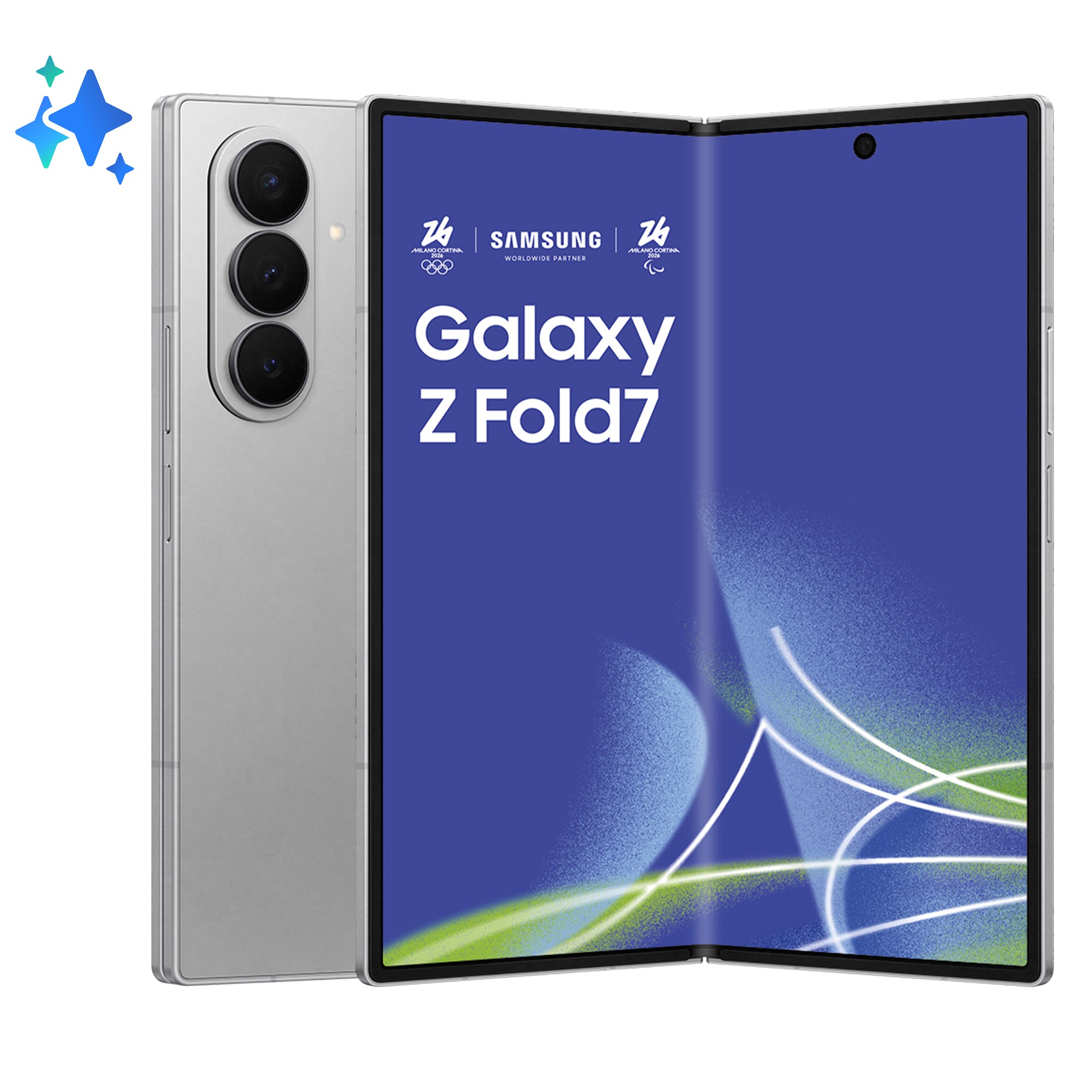 Samsung Samsung Galaxy Z Fold7 20,3 cm (8") Android 16.0 5G 12 Go 512 Go 4400 mAh Argent