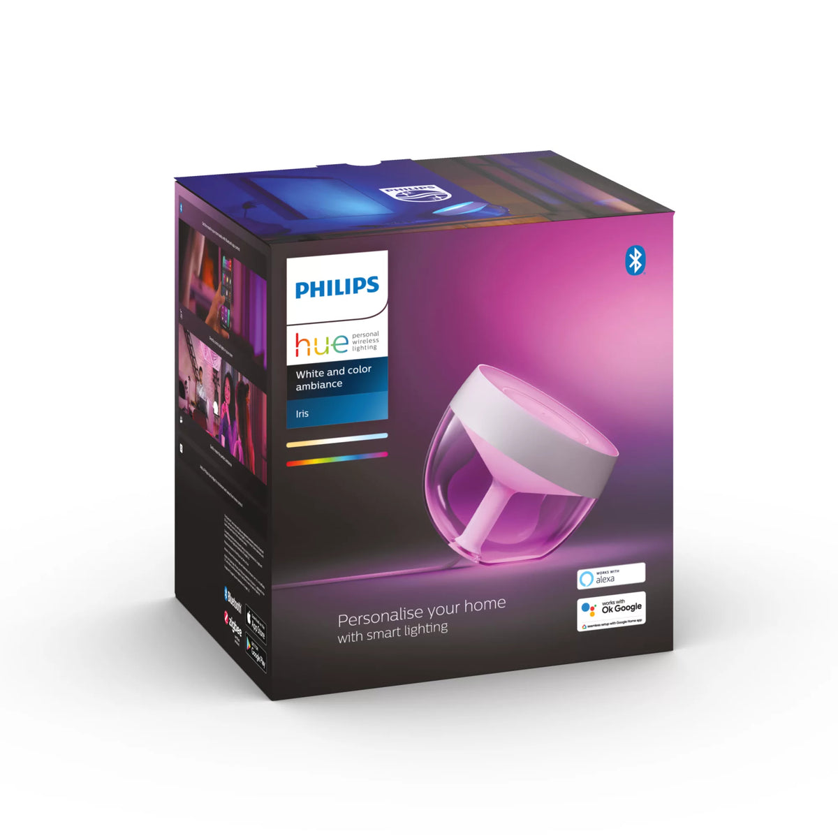 Philips Hue White and Color ambiance Lampe à poser Iris - vue 5
