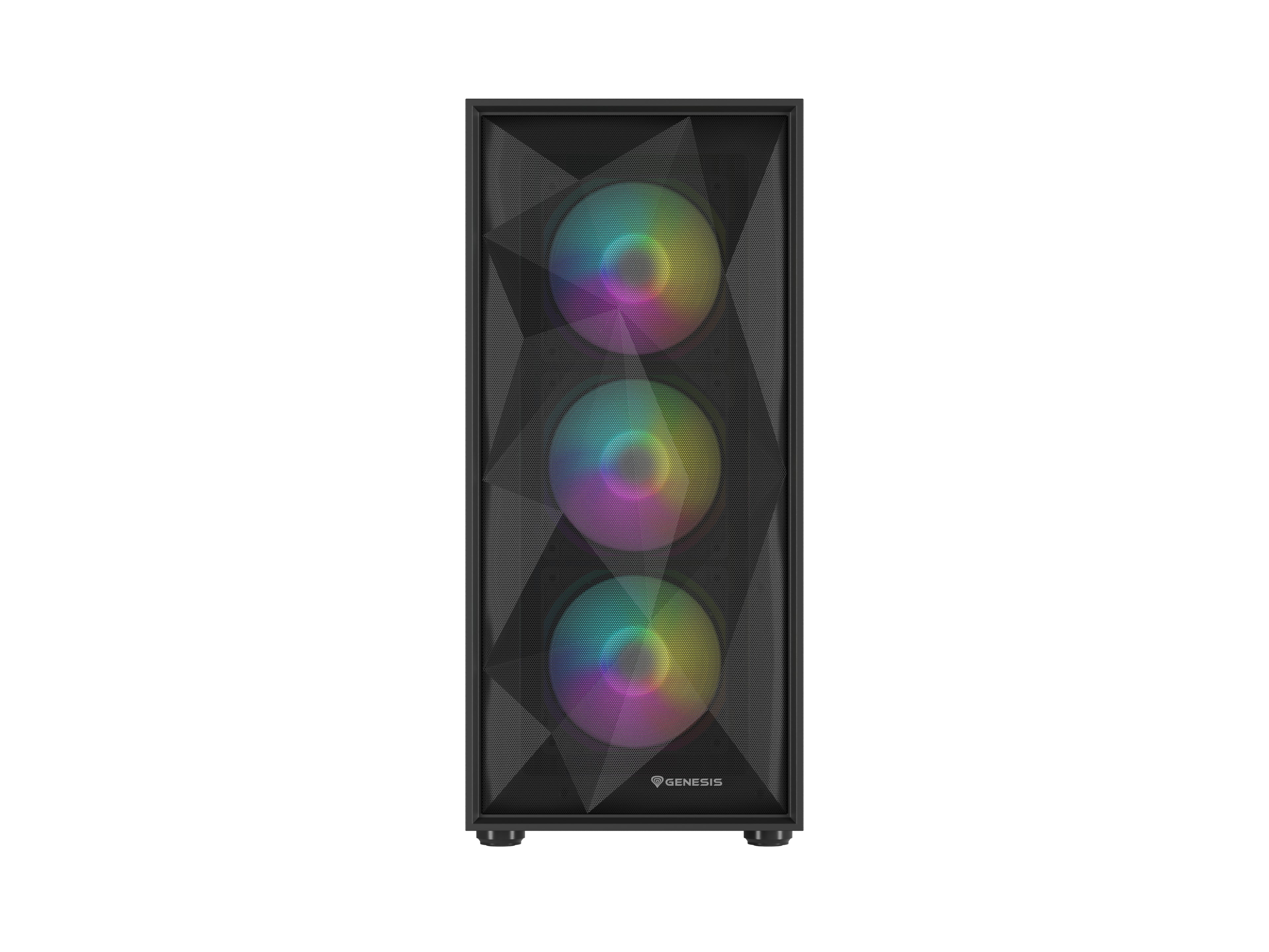 GENESIS Diaxid 605 ARGB Midi Tower Noir