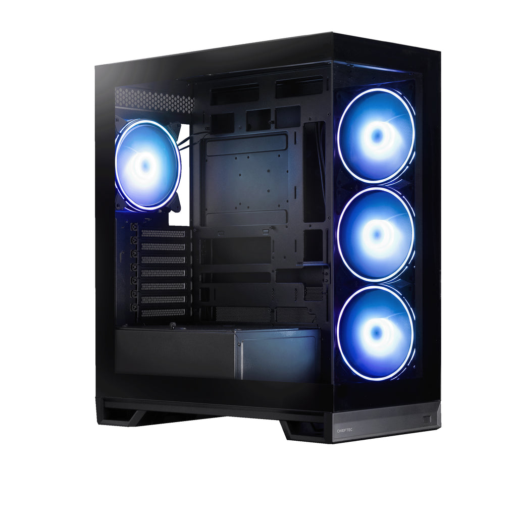 Chieftec GX-30B-OP computeretui Midi Tower Sort - vue 2