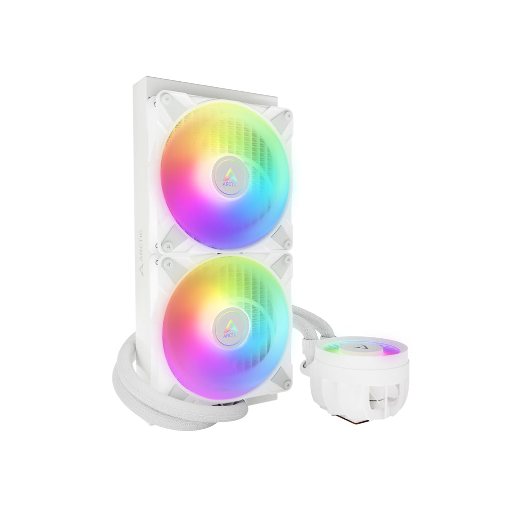 ARCTIC Liquid Freezer III 280 A-RGB Refroidisseur de Liquide Tout-en-un, 14 cm, Blanc
