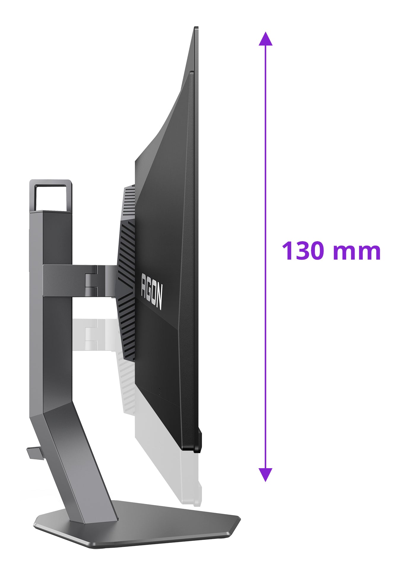 AOC AGON PRO AG276QKD2 écran plat de PC 67,3 cm (26.5") 2560 x 1440 pixels Quad HD QD-OLED Noir, Gris