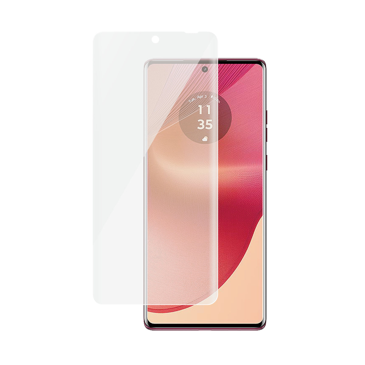 PanzerGlass SAFE. by ® Screen Protector Motorola Moto edge 50 Fusion | G85 |Ultra-Wide Fit Protection d'écran transparen