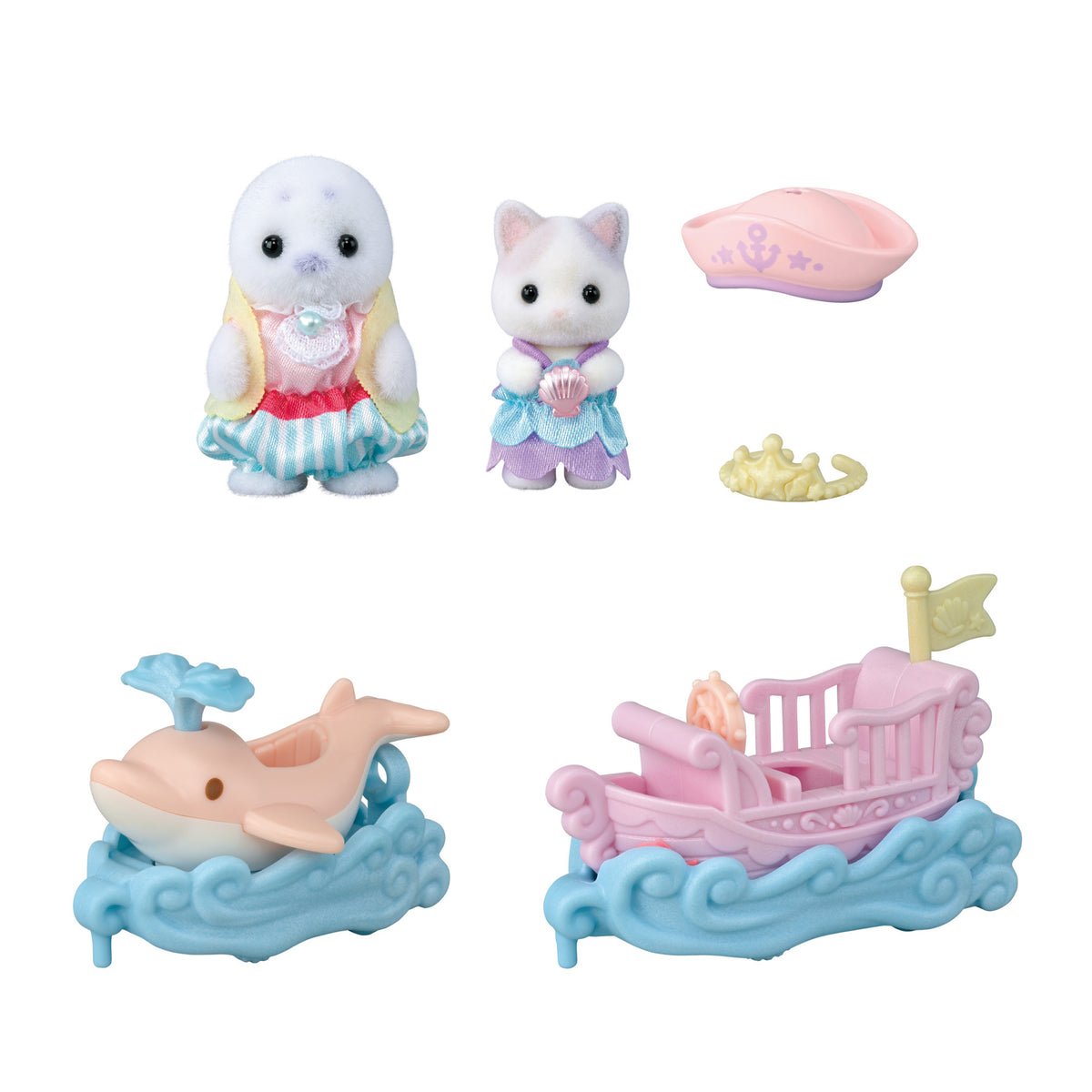 Sylvanian Families Le petit train de la mer