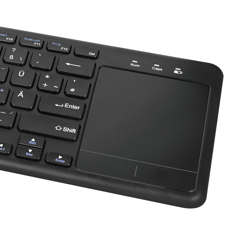 LogiLink ID0188 Clavier Sans Fil RF QWERTZ Noir - vue 5