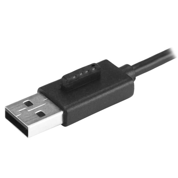 StarTech.com Hub USB 2.0 Portable à 4 Ports avec Câble Intégré