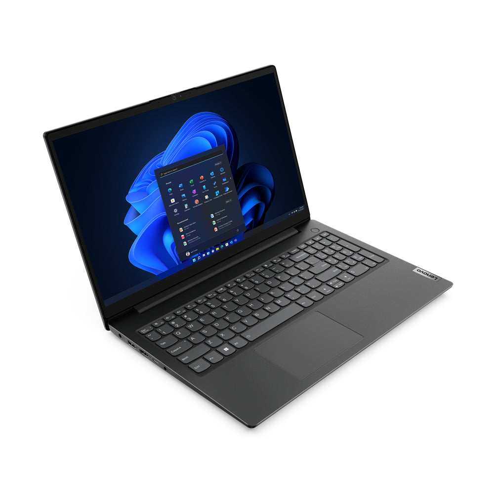 Lenovo V15 G4 ABP AMD Ryzen™ 7 7730U Ordinateur portable 39,6 cm (15.6") Full HD 16 Go DDR4-SDRAM 512 Go SSD Wi-Fi 6 (802.11ax) Windows 11 Home Nordique Noir