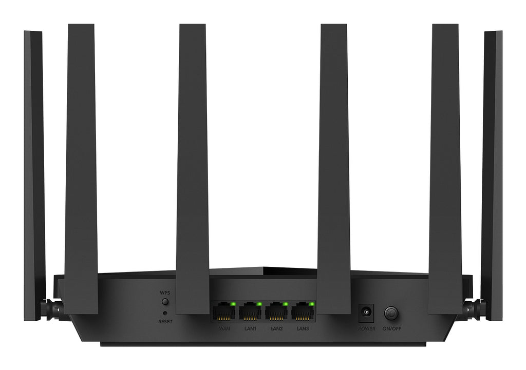 Cudy WR11000 Routeur Sans Fil Tri-Bande 2.5 Gigabit Ethernet, 2.4 GHz / 5 GHz / 6 GHz, Noir