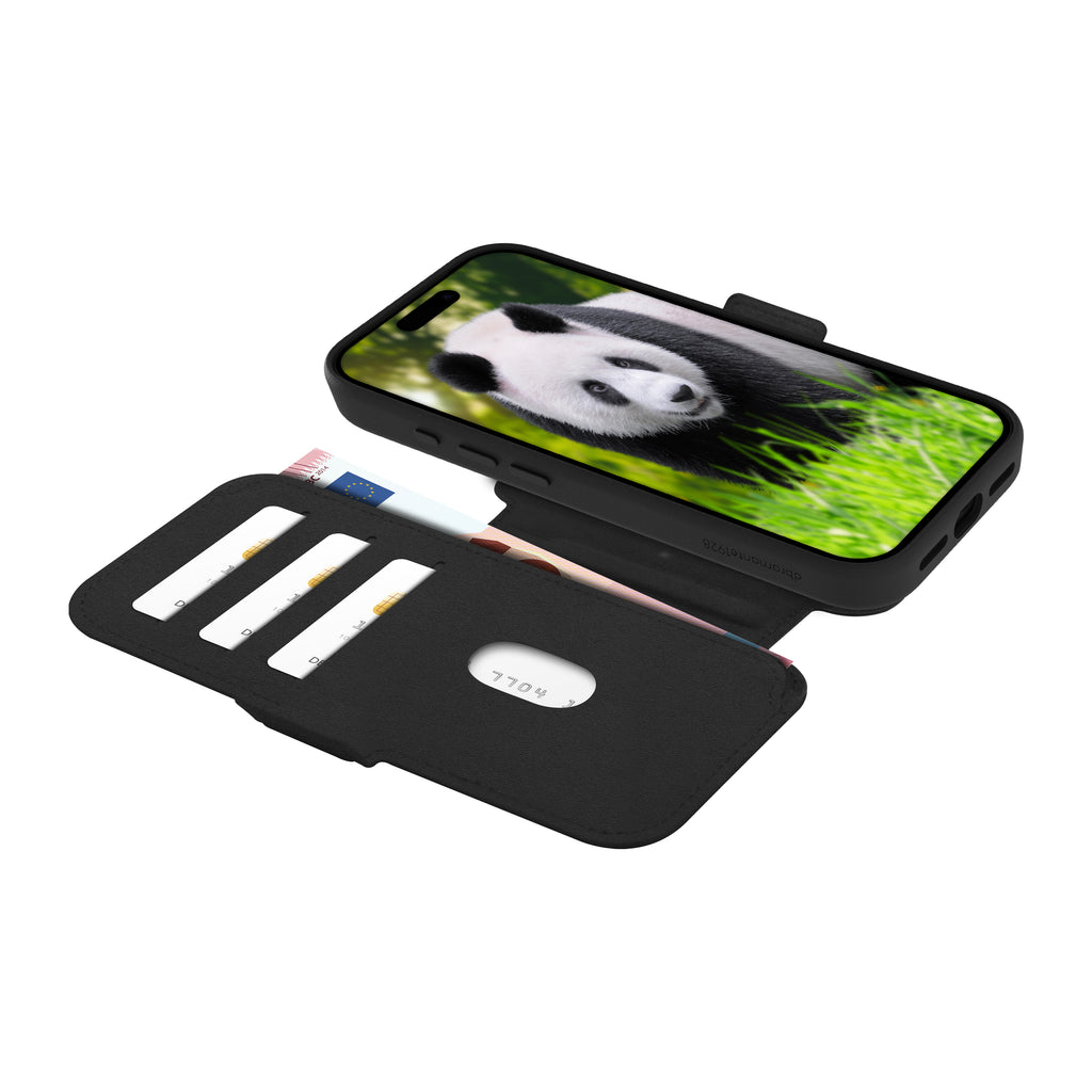 Coque de Protection Folio Lynge MS pour iPhone 17 Pro, Noir
