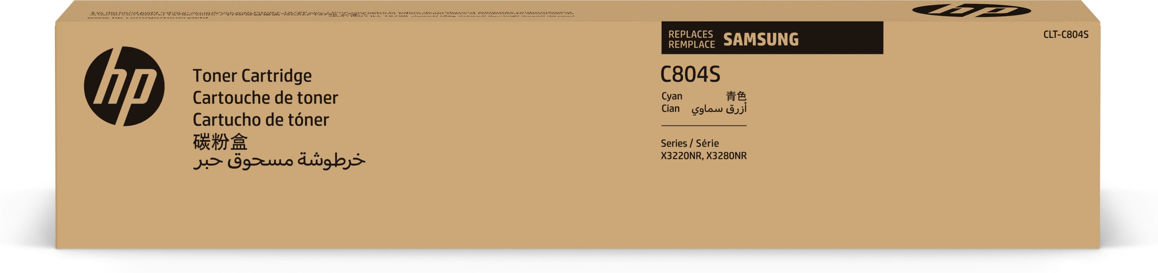 HP Samsung CLT-C804S Toner cyan authentique