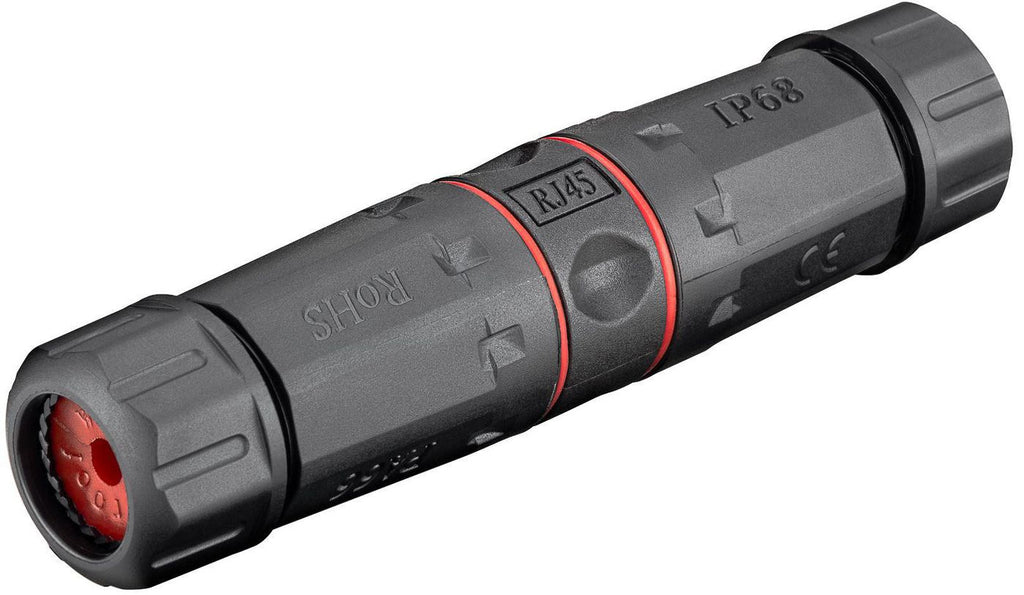 Connecteur de fils RJ-45 KON525, Noir