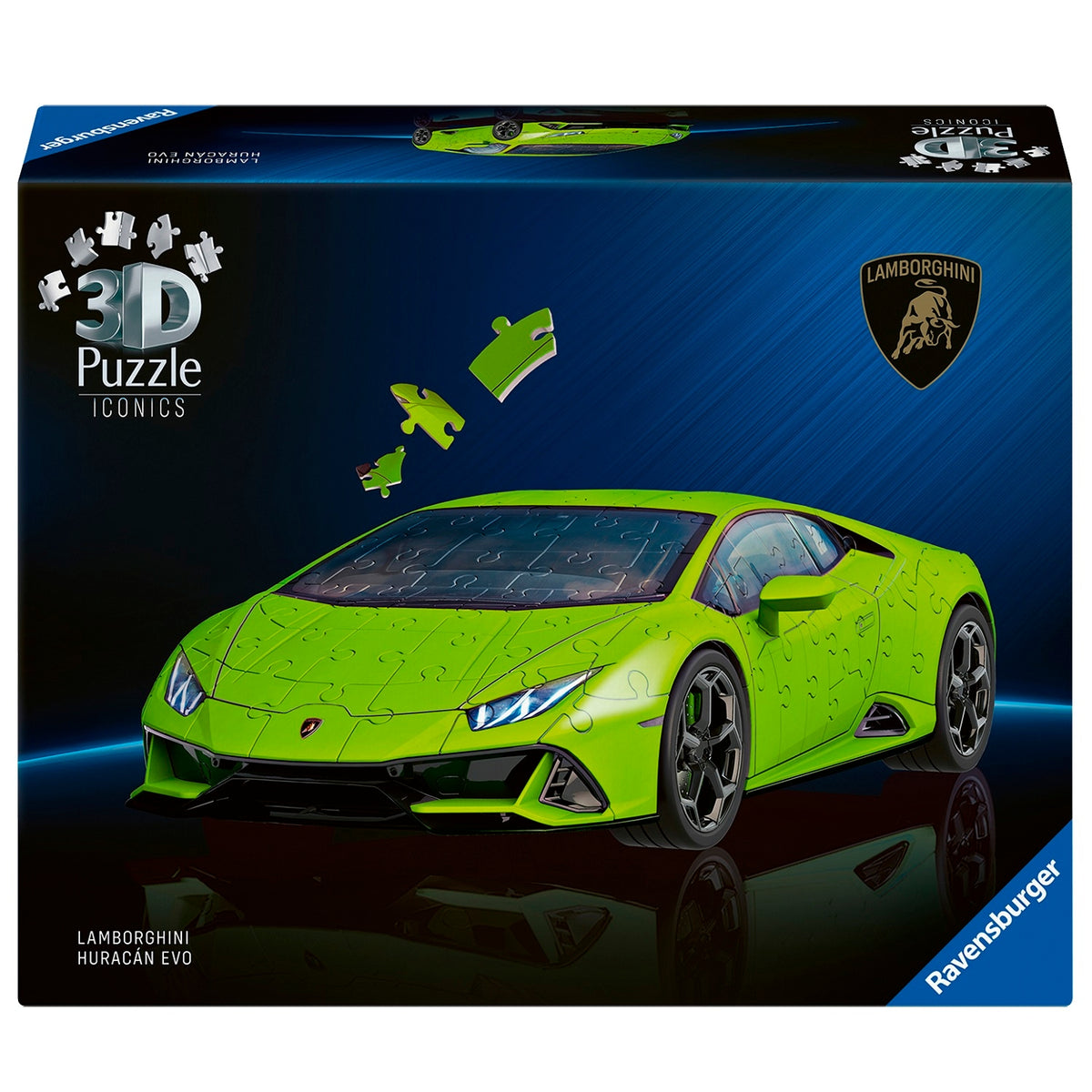 Ravensburger Puzzle 3D Lamborghini verte - 108 pièces