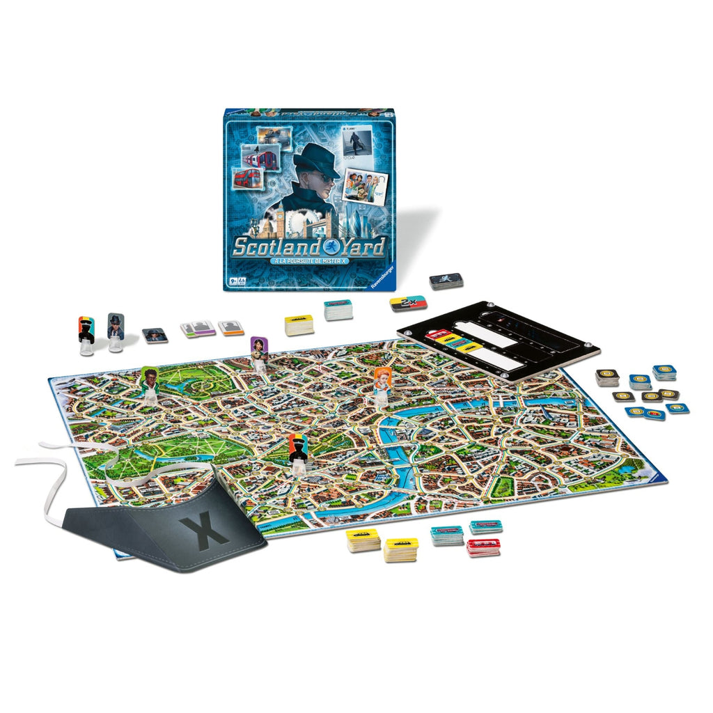 Jeu de Société à la Poursuite de Mister X