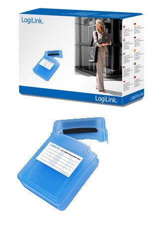 LogiLink UA0132 Housse de disques de stockage Bleu - vue 2