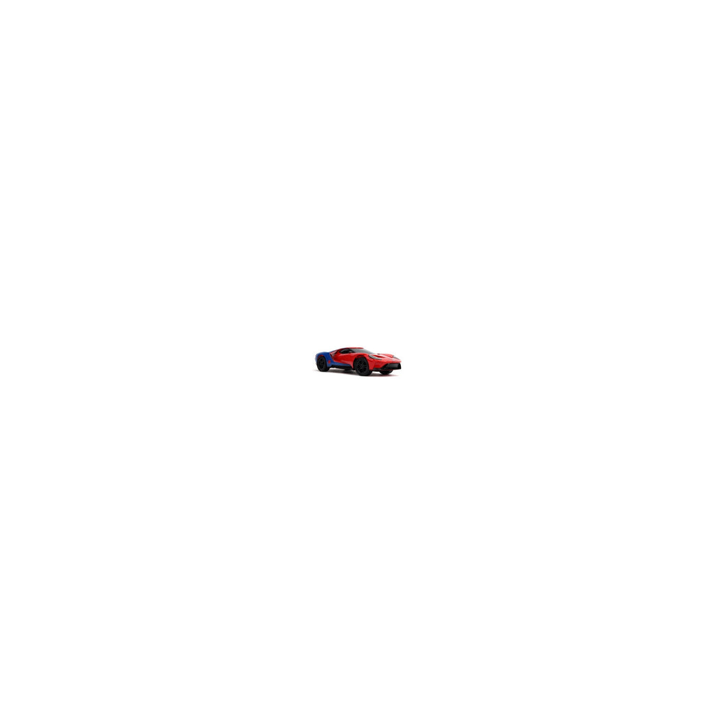 Smoby Véhicule Jada Spiderman - Voiture radiocommandee ford GT 1/16