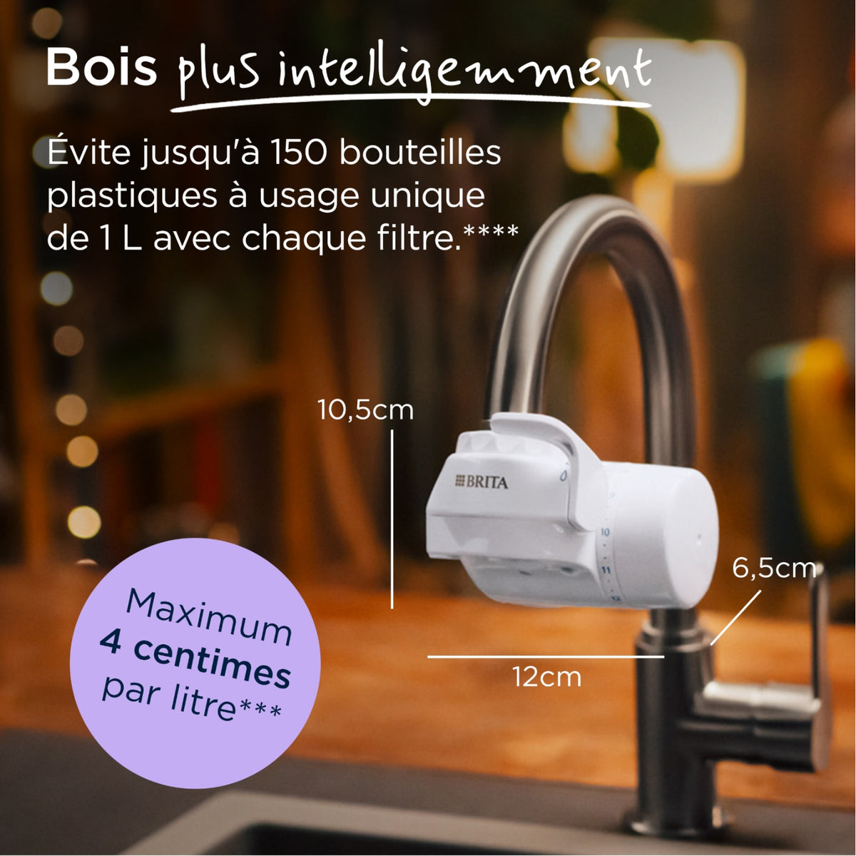 Brita Filtre ON TAP V pour système ON TAP (4 mois)